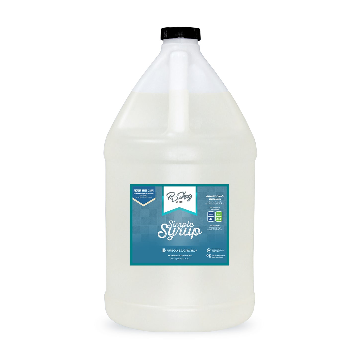 - Premium Simple Syrup Sweetener