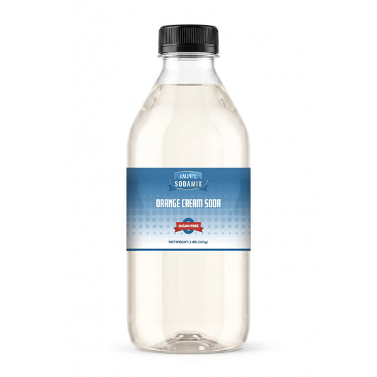Dye Free Orange Cream Soda Sparkling Water Flavoring Syrup